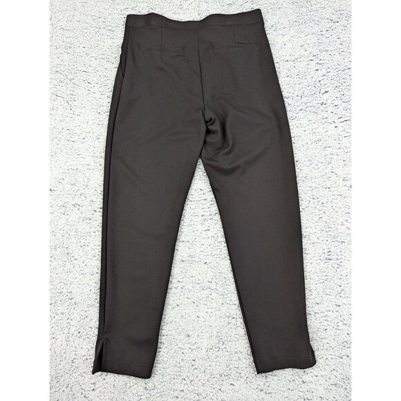 Betabrand Soho Jogger Pants Womens M Yoga Pull On Dress Crop Ankle Office Black - Picture 2 of 11